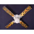 Lightitup Flames Ceiling Fan 42 in. LI2543695